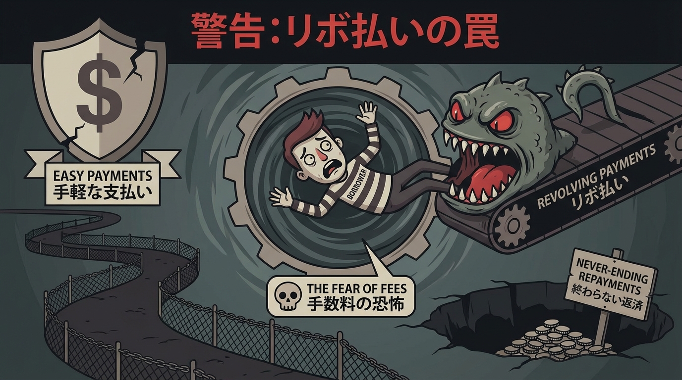 リボ払いの仕組みと危険性